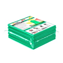 Мешки для мусора 160 л, зеленые, в пачке 10 шт., ПВД, 40 мкм, 900х1100 мм, i-Bag в Керчи