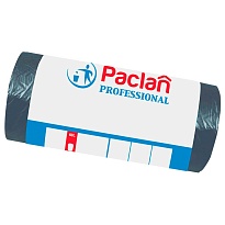 Мешки для мусора 60 л, черные, в рулоне 50 шт., ПНД, 6,2 мкм, 800х600 мм, PACLAN Professional, 604078 в Керчи