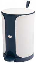 Контейнер для мусора Sтилъ с педалью 7 л синий 7 синий в Керчи