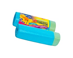 Мешки для мусора 35 л, ароматизированные, Морской Бриз, голубые, в рулоне 10 шт., ПНД, 12 мкм, 560х530 мм, GRIFON Aroma, 101-080 M в Керчи