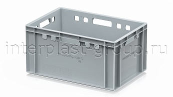 Ящик для мяса и колбасных изделий Е-3 серый в Керчи