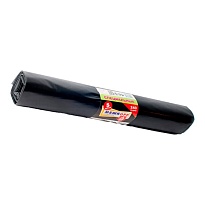 Мешки для мусора 240 л, черные, в рулоне 5 шт., ПВД 80 мкм, 1300х900 мм, МЕШКОFF, 4217 в Керчи