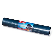 Мешки для мусора 240 л, черные, в рулоне 20 шт., ПВД 35 мкм, 1400х900 мм, PACLAN Big&Strong, 600823 в Керчи