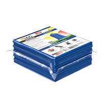 Мешки для мусора 160 л, синие, в пачке 10 шт., ПВД, 40 мкм, 900х1100 мм, i-Bag в Керчи