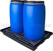 Поддон пластиковый для двух бочек в Керчи