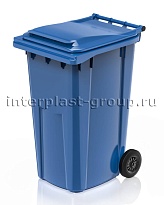 Контейнер для мусора 240 л голубой облегченный 240 голубой в Керчи