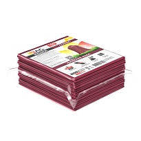 Мешки для мусора 160 л, бордовые, в пачке 10 шт., ПВД, 40 мкм, 900х1100 мм, i-Bag в Керчи